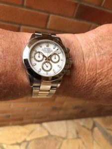 Rolex Cosmograph Daytona 40 Steel White Index Dial Ref.116520 photo review