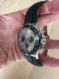 Rolex Cosmograph Daytona 40 White Gold Meteorite Dial Ref.116519LN photo review