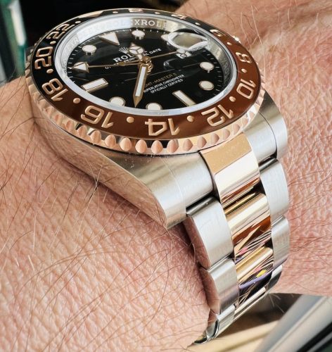 Rolex GMT-Master II 40mm Everose Gold Ref.126715CHNR photo review