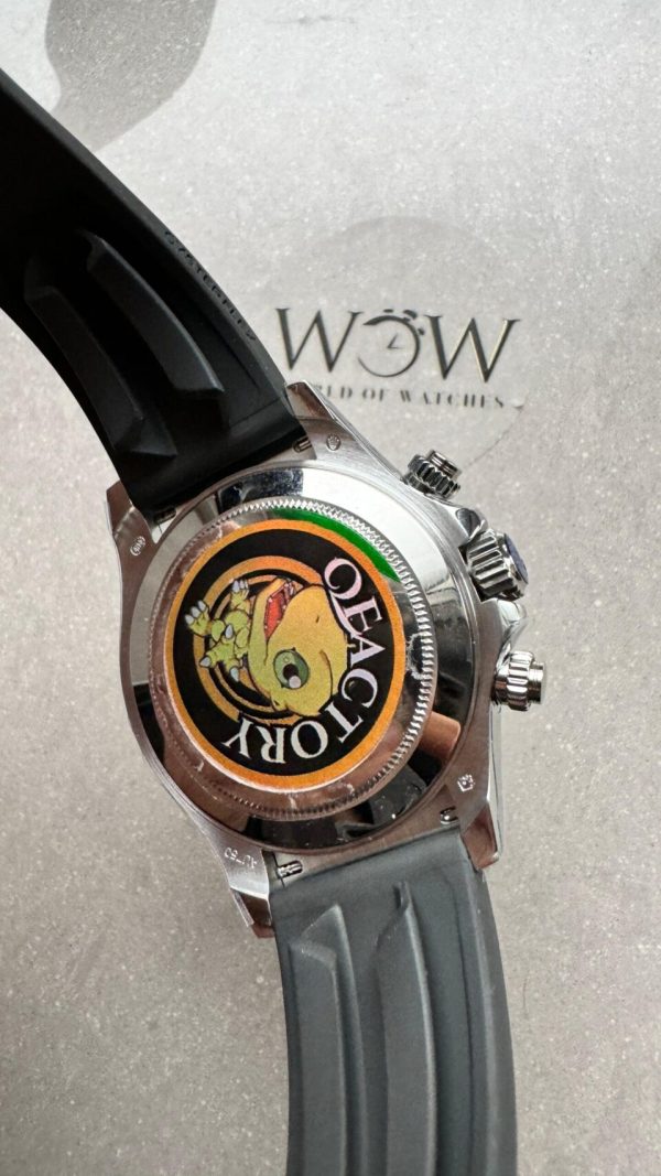 QF Factory 1:1 Rolex Daytona 126500 Best Edition 904L Steel Black Dial SA4131 - Image 9