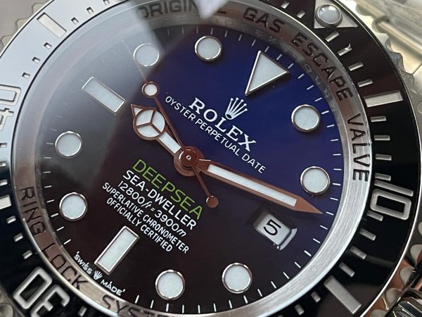Rolex Sea-Dweller Deepsea 136660 904L SS Blue Dial V9F VR3235 - Image 4