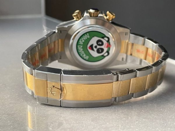 BTF factory 1:1 Rolex Daytona 116523 SS 904L & Yellow Gold White Dial A4130 - Image 14