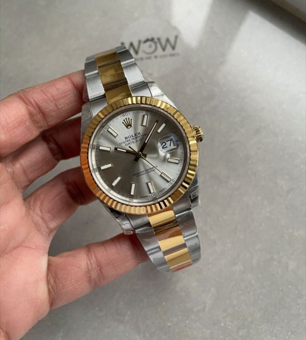 VSF Factory 1:1 Rolex DateJust 41 126333 904L SS/YG Best Edition Silver Dial VS3235 - Image 2