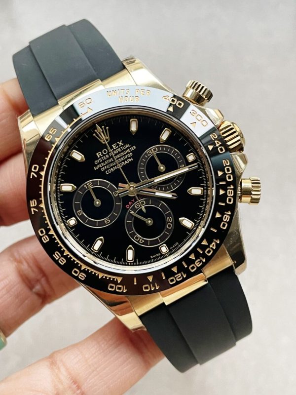 BTF Factory 1:1 Rolex Daytona 116518 Best Edition 904L Steel Black Dial A4130 - Image 6