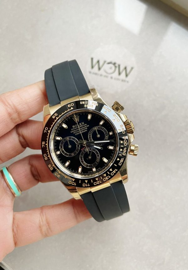 BTF Factory 1:1 Rolex Daytona 116518 Best Edition 904L Steel Black Dial A4130 - Image 2