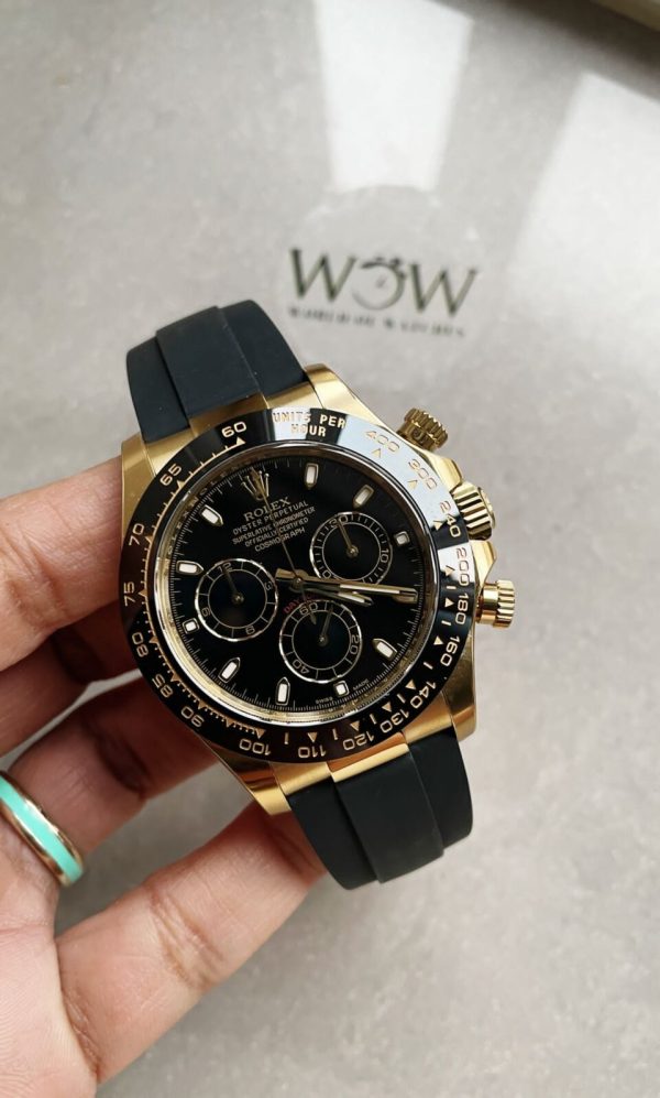 Clean Factory 1:1 Rolex Daytona 116518 Best Edition Black Dial SA4130 - Image 2