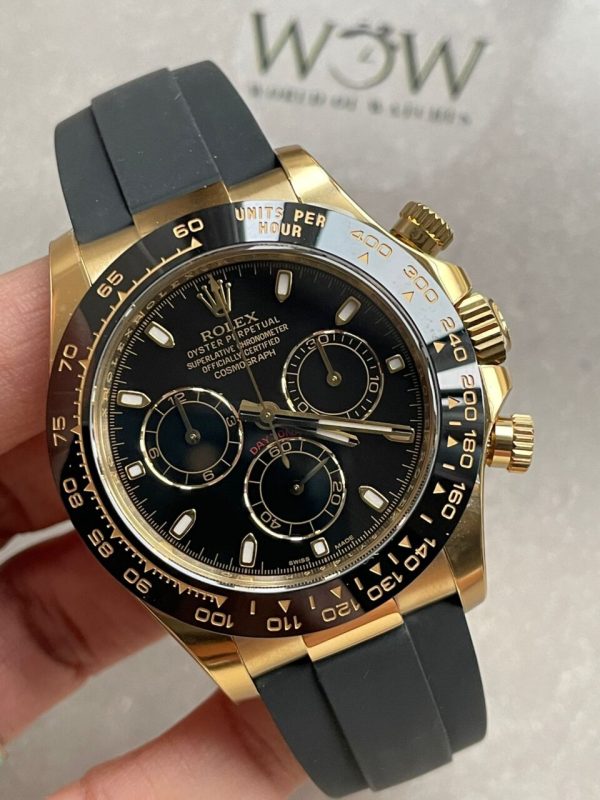 Clean Factory 1:1 Rolex Daytona 116518 Best Edition Black Dial SA4130 - Image 3