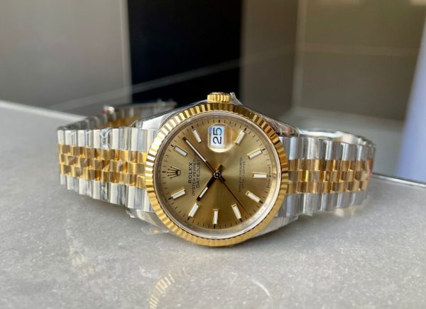 VSF Factory 1:1 Best Rolex DateJust 36 SS 126233 Edition 904L Steel YG Stick Dial VS3235 - Image 5