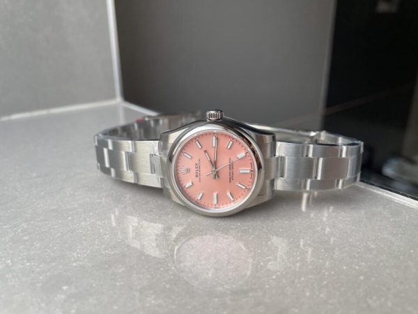 EWF Factory 1:1 Rolex Oyster Perpetual 31mm 277200 Best Edition PINK Dial - Image 6