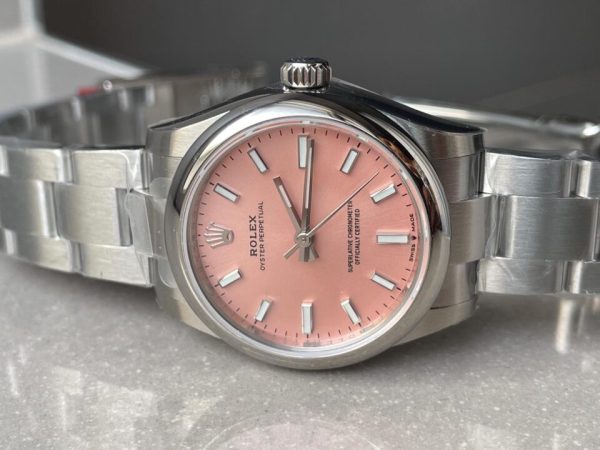EWF Factory 1:1 Rolex Oyster Perpetual 31mm 277200 Best Edition PINK Dial - Image 3