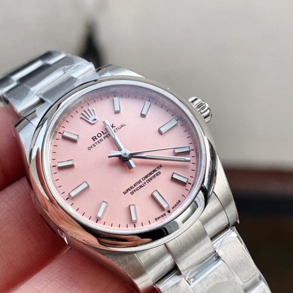 EWF Factory 1:1 Rolex Oyster Perpetual 31mm 277200 Best Edition PINK Dial