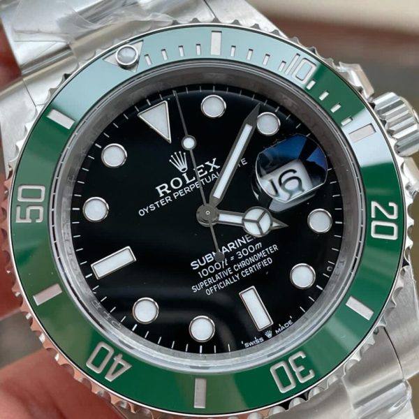 VSF FACTORY 1:1 Rolex SUBMARINER 41MM 126610 LV BEST EDITION STARBUCKS 904L STEEL VSF 1:1 VS3235 - Image 3