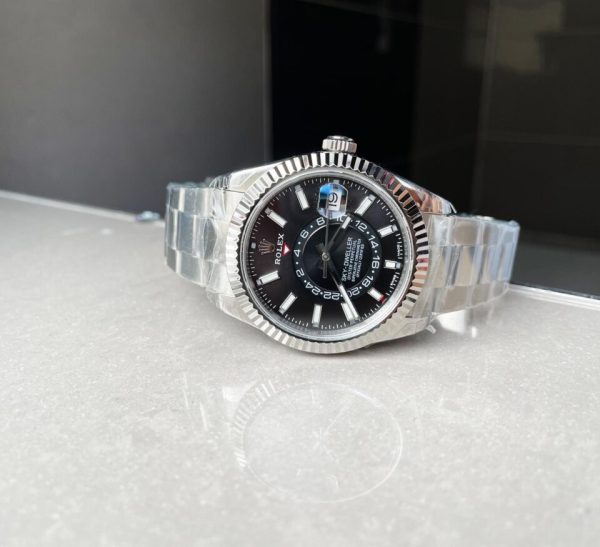 Noob FACTORY 1:1 Rolex Sky-Dweller 326934 SS Best Edition Black Dial A23J - Image 2