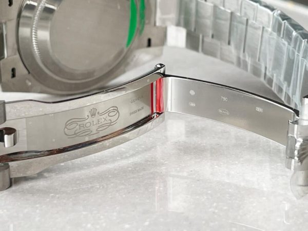 EWF Factory SS 1:1 Rolex Day Date II 228239 Best Edition Black Dial A3255 - Image 12