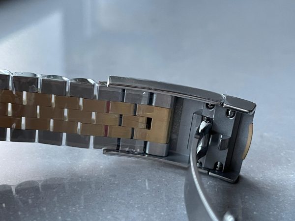 VSF Factory 1:1 Rolex Datejust 41mm 126333 904L YG/SS Fluted Bezel Gold Dial on VS3235 - Image 15