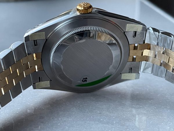 VSF Factory 1:1 Rolex Datejust 41mm 126333 904L YG/SS Fluted Bezel Gold Dial on VS3235 - Image 10