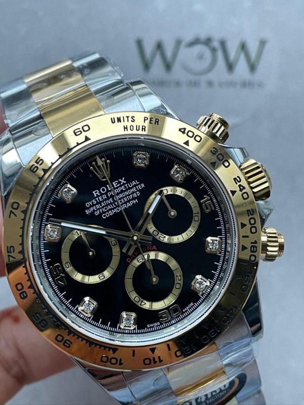 BTF Factory 1:1 Rolex Daytona 116503 904L YG/SS Black Dial A4130 - Image 7