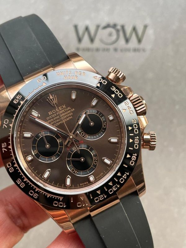 BTF factory 1:1 Rolex DAYTONA 116515 BEST EDITION BROWN DIAL SA4130 V2 - Image 4