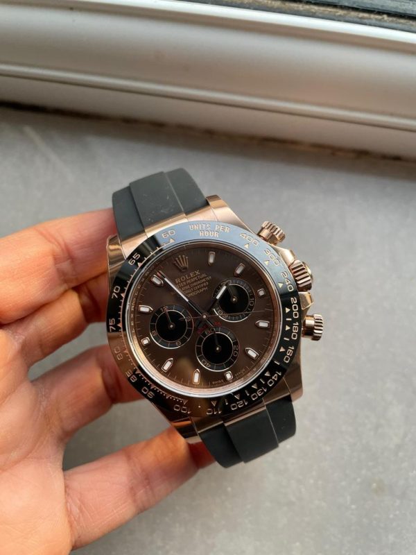 BTF factory 1:1 Rolex DAYTONA 116515 BEST EDITION BROWN DIAL SA4130 V2 - Image 3
