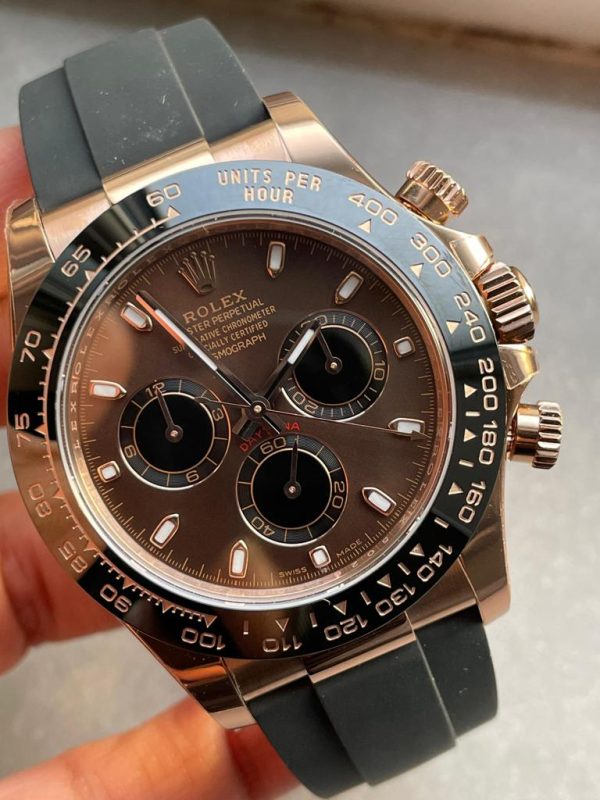 BTF factory 1:1 Rolex DAYTONA 116515 BEST EDITION BROWN DIAL SA4130 V2 - Image 5