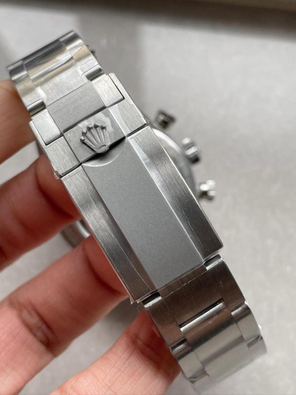 ADGF Factory 1:1 Rolex Daytona SS  Best Edition White Skeleton Dial SA4130 - Image 7