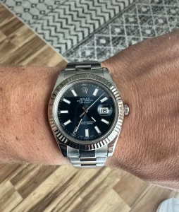 Rolex Datejust 116334 41mm Black Dial photo review